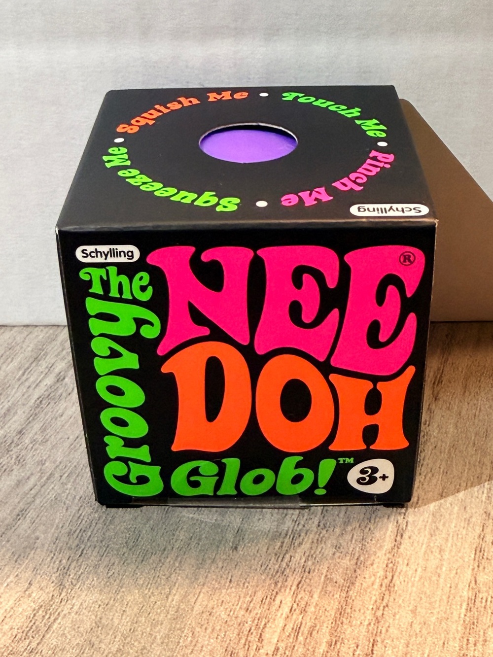Authentic NeeDoh Groovy Glob-Purple